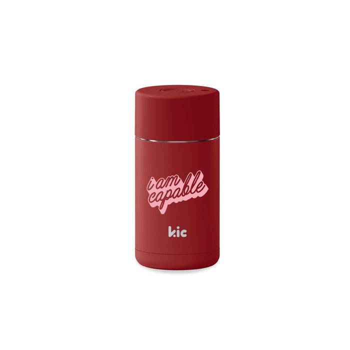 Frank Green Ceramic Reusable Cup 12oz / 355ml  - KIC Cherry Red - Capable