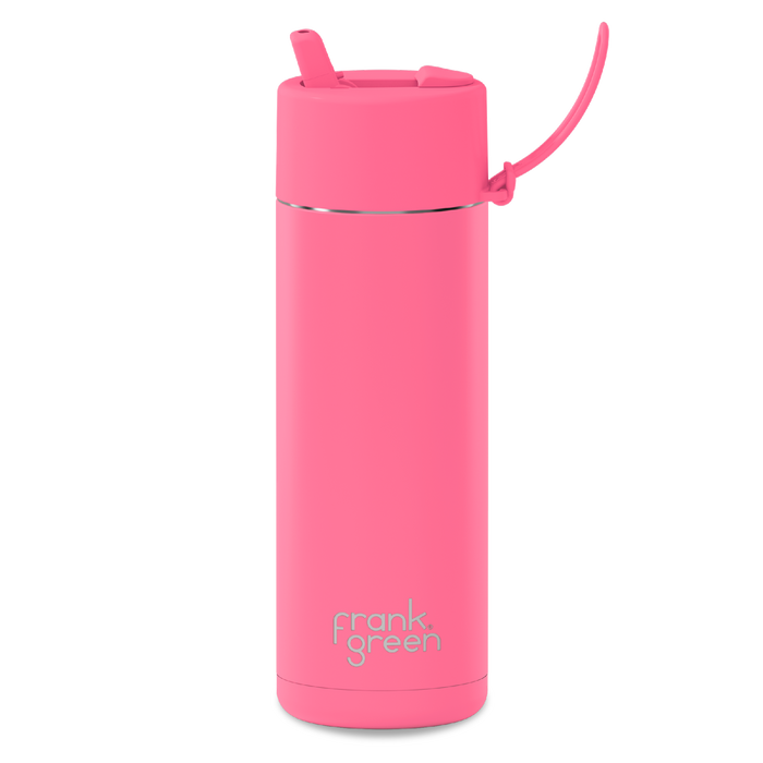 Frank Green Ceramic Reusable Bottle 20oz / 595ml - Bubblegum Blast
