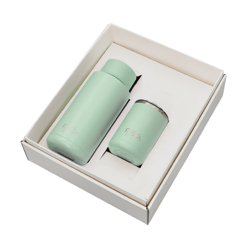 Frank Green The Essentials Gift Set Hinge Edition 12oz + 34oz - Mint Gelato