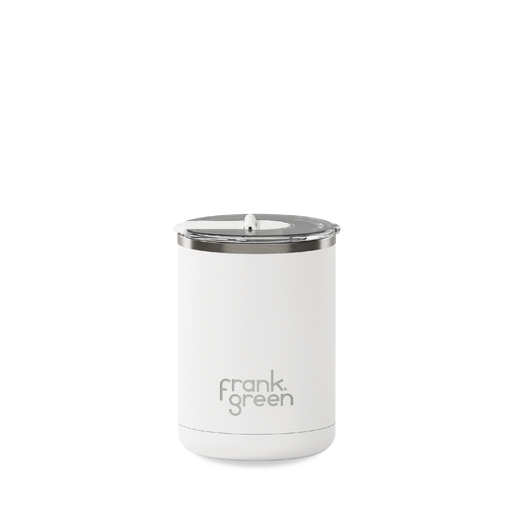 Frank Green Ceramic Reusable Cup Hinged Lid 12oz / 355ml  - Cloud