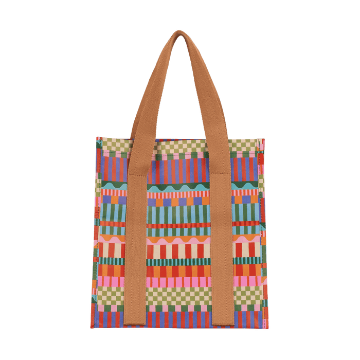 Kollab Market Bag - Blocks & Stripes