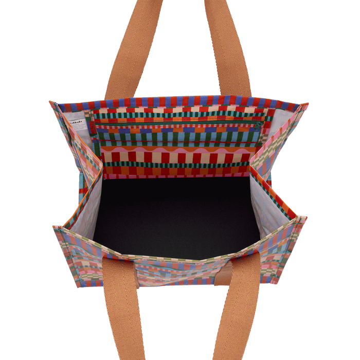 Kollab Market Bag - Blocks & Stripes