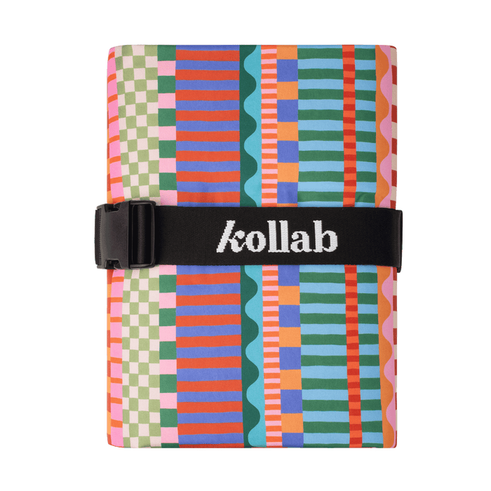 Kollab Picnic Mat - Blocks & Stripe