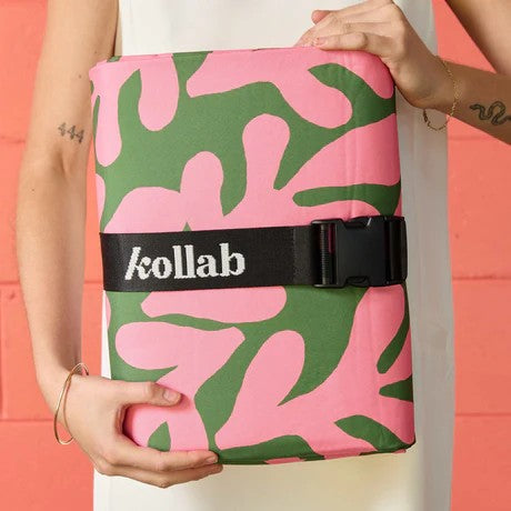 Kollab Picnic Mat - Coral Canopy