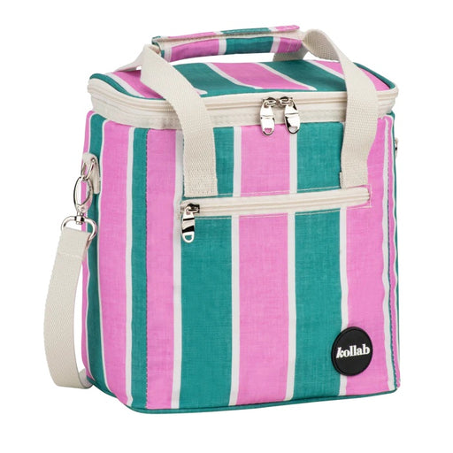 Kollab Mini Cooler - Spring Stripe