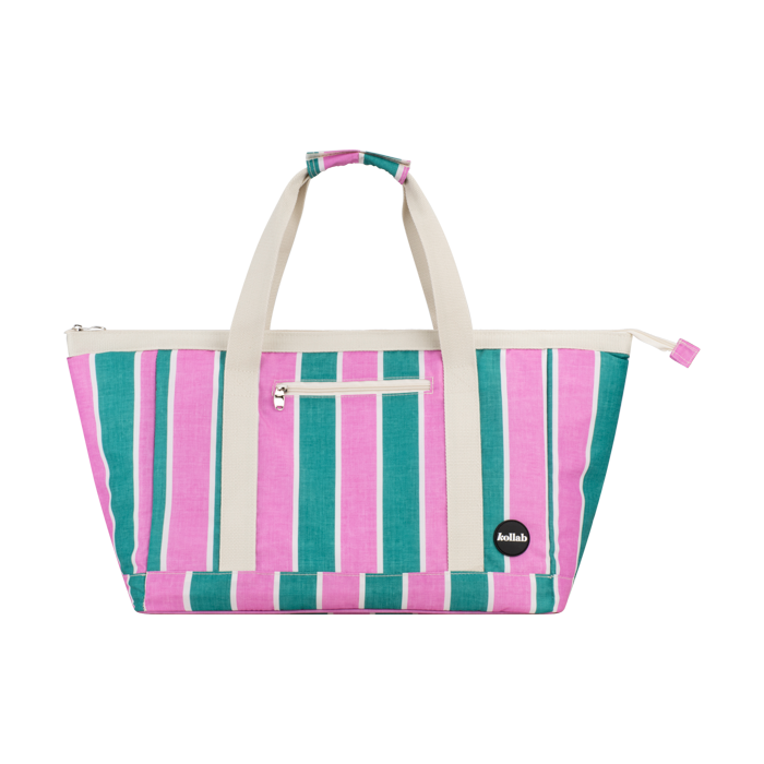 Kollab Insulated Tote Bag - Spring Stripe