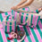Kollab Insulated Tote Bag - Spring Stripe