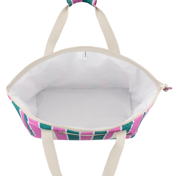 Kollab Insulated Tote Bag - Spring Stripe