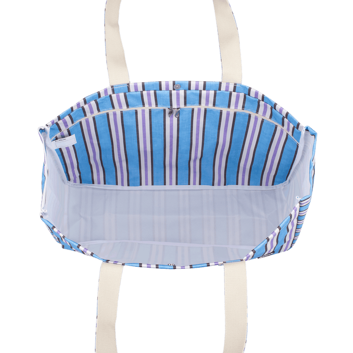 Kollab Carryall Cargo - Choc Blue Stripe