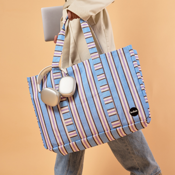 Kollab Carryall Cargo - Choc Blue Stripe