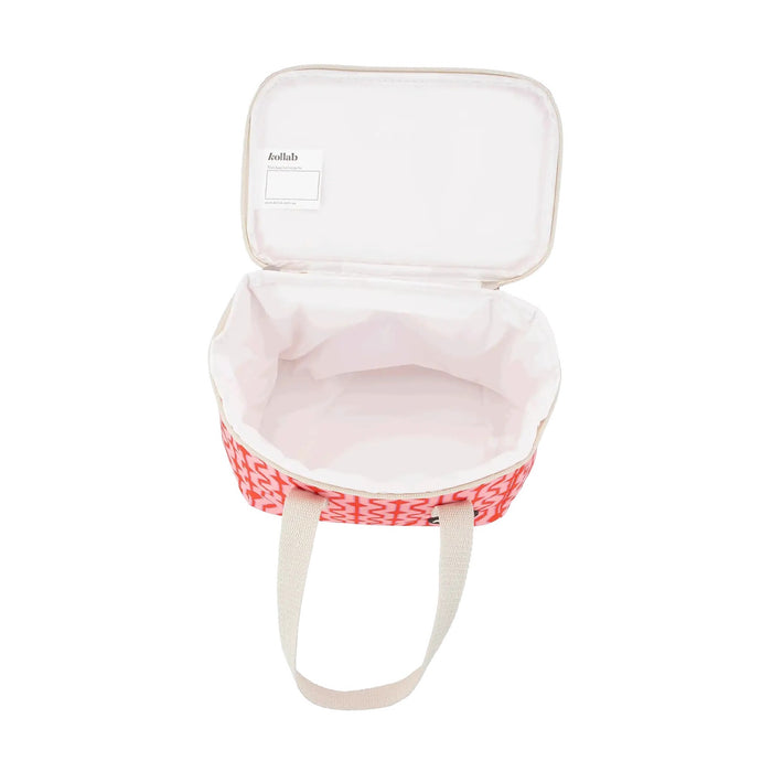 Kollab Lunch Box Insulated - Cherry Zig Zag