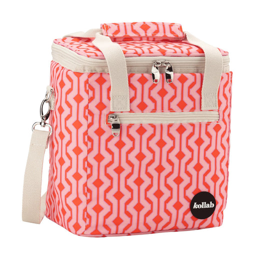 Kollab Mini Cooler - Cherry Zig Zag