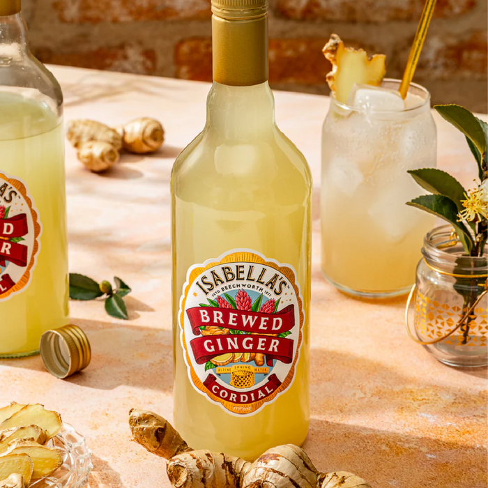 Isabella's Traditional Cordial 700ml - Brewed Ginger