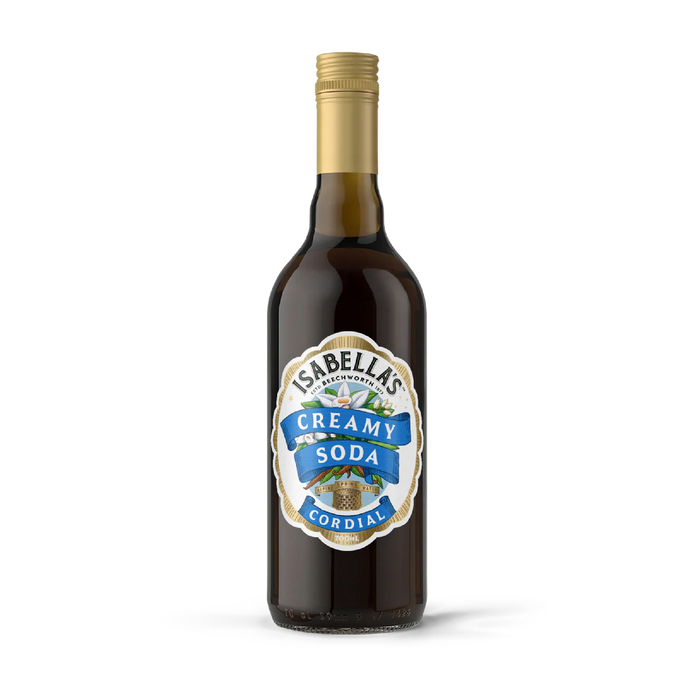 Isabella's Traditional Cordial 700ml - Creamy Soda