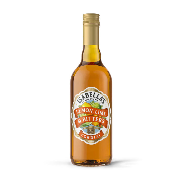 Isabella's Traditional Cordial 700ml - Lemon Lime & Bitters