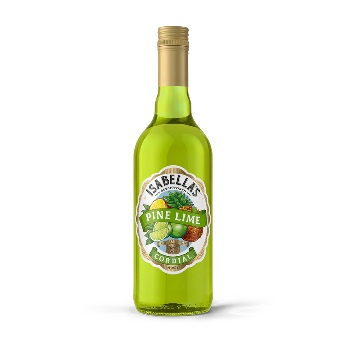 Isabella's Traditional Cordial 700ml - Pine Lime