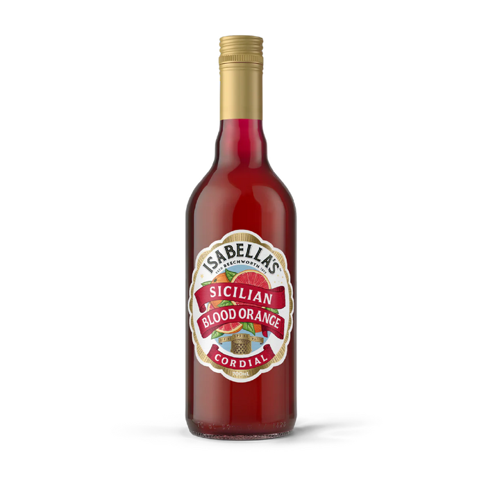 Isabella's Traditional Cordial 700ml - Sicilian Blood Orange