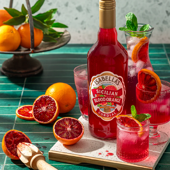Isabella's Traditional Cordial 700ml - Sicilian Blood Orange