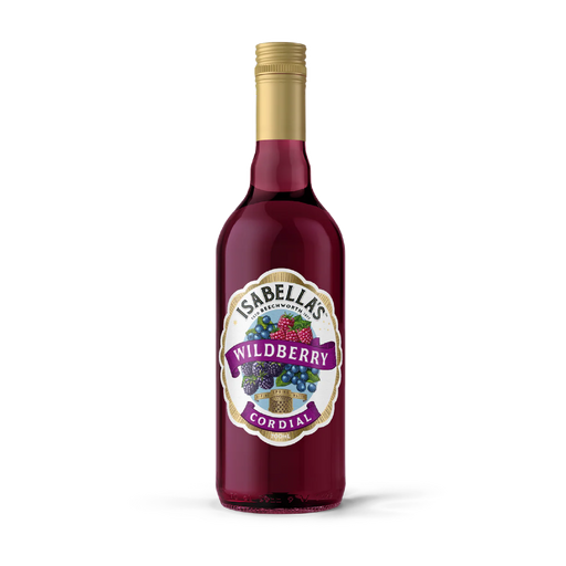 Isabella's Traditional Cordial 700ml - Wildberry