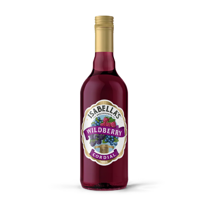Isabella's Traditional Cordial 700ml - Wildberry