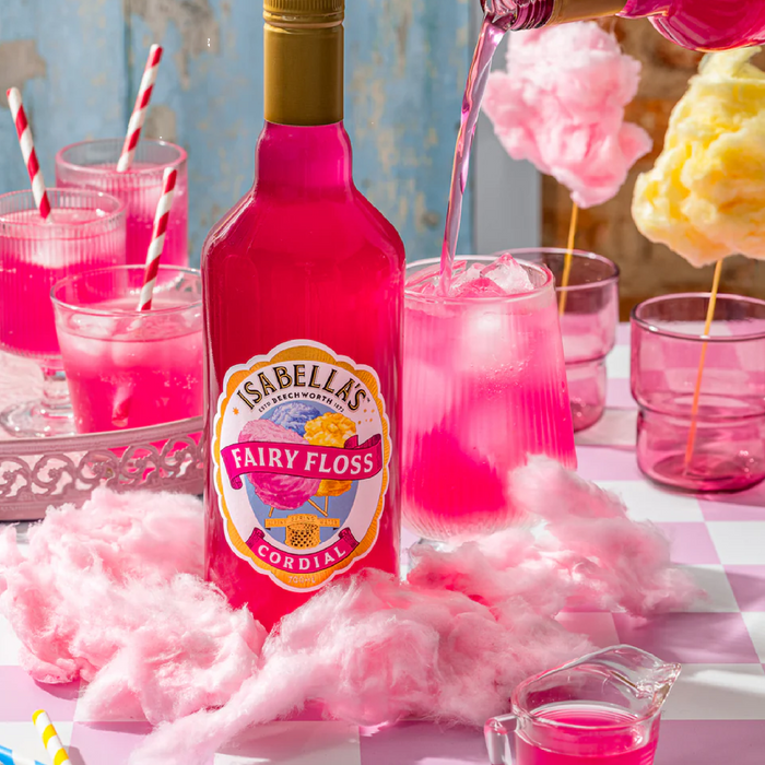 Isabella's Traditional Cordial 700ml - Fairy Floss
