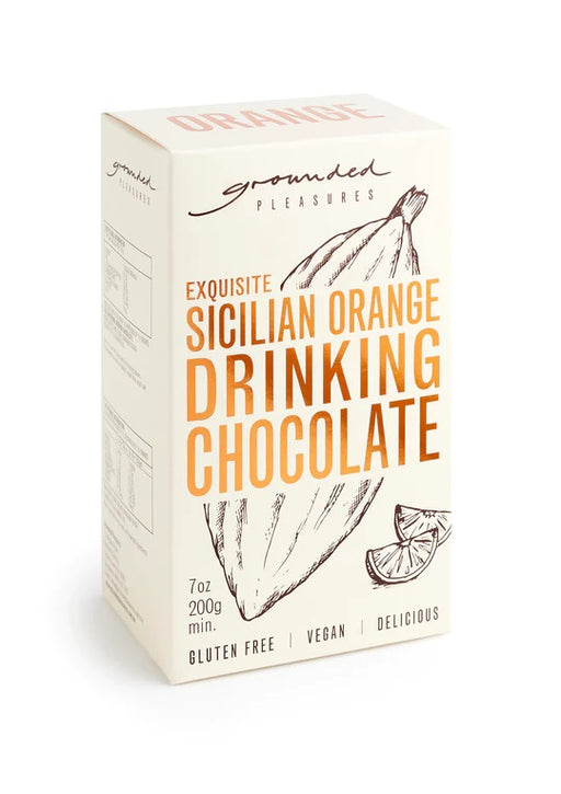 Grounded Pleasures Orange Infused Drinking Chocolate 200g