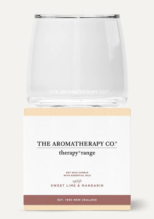 The Aromatherapy Co. Therapy Candle 260g - Sweet Lime & Mandarin - Kitchen Antics