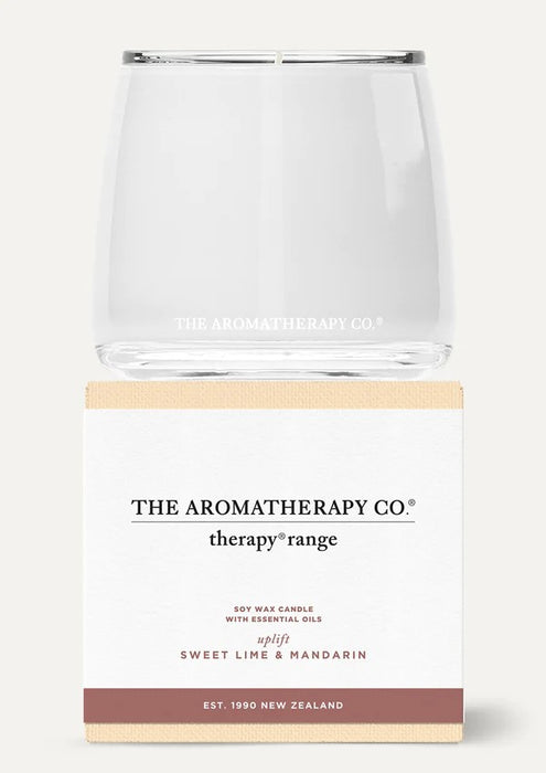 The Aromatherapy Co. Therapy Candle 260g - Sweet Lime & Mandarin