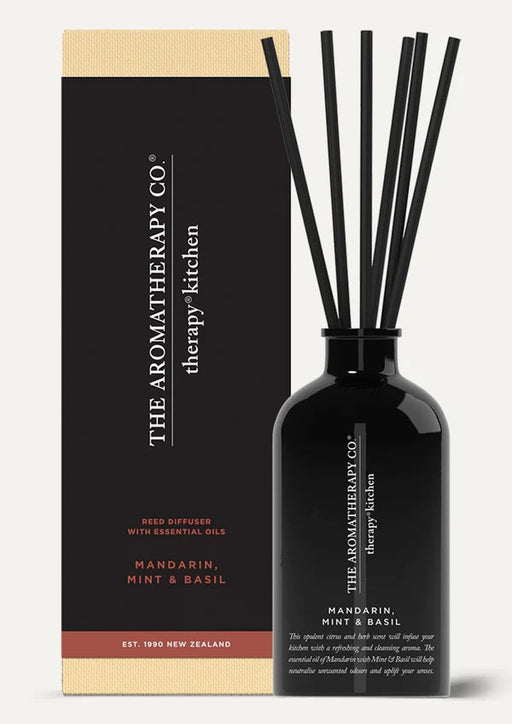 The Aromatherapy Co. Kitchen Diffuser 250ml - Mandarin Mint & Basil