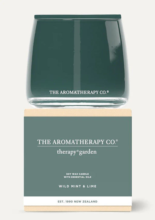 The Aromatherapy Co. Garden Candle 260g - Wild Mint & Lime - Kitchen Antics