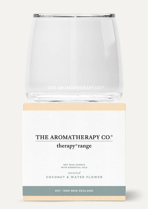 The Aromatherapy Co. Therapy Candle 260g - Coconut & Water Flower - Kitchen Antics