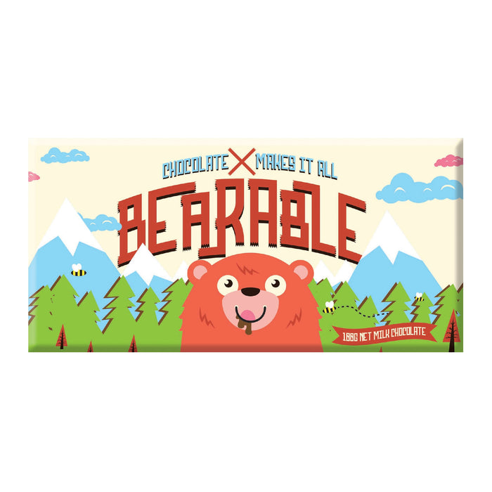 Bearable Chocolate 100g - Milk