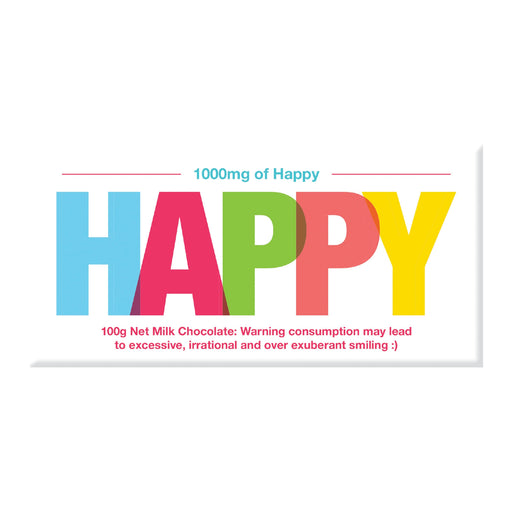 1000mg of Happy Milk Chocolate - 100g