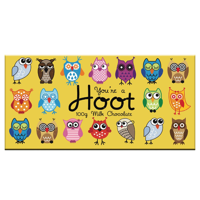 You're a Hoot Chocolate 100g - Milk