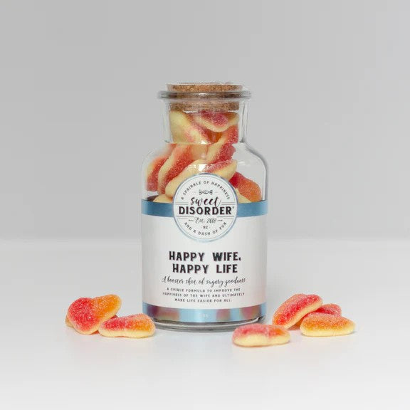 Sweet Disorder Jar - Happy Wife, Happy Life