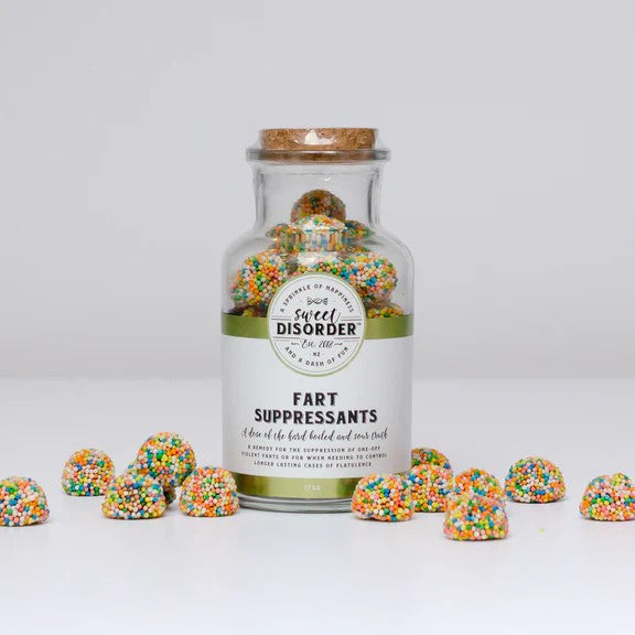 Sweet Disorder Jar - Fart Suppressants