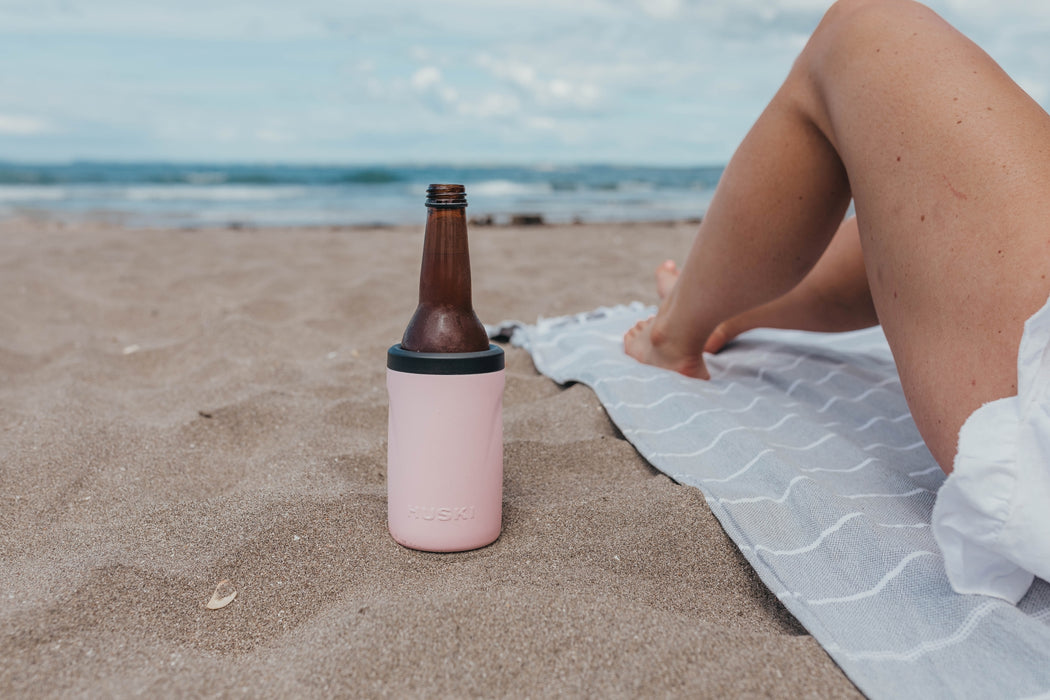 Huski Beer Cooler 2.0 - Powder Pink