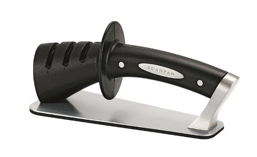 GLOBAL MINOSHARP Plus 3 Ceramic Water Knife Sharpener Grey & Black! RRP  $129.00!