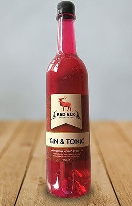 Red Elk Mixing Syrup 750ml - Pink Gin & Tonic - Kitchen Antics