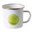 SN Enamel Mug - Vintage Tennis Ball - Kitchen Antics