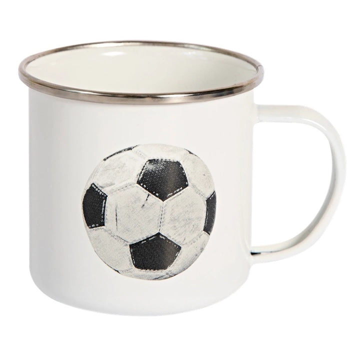 SN Enamel Mug - Soccer Ball - Kitchen Antics