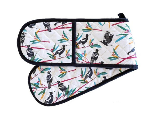 AG Double Oven Glove - Magpies - Kitchen Antics