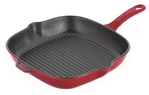 Chasseur Square Grill 25cm - Federation Red - Kitchen Antics