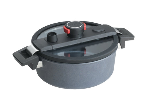 WOLL Diamond Active Lite Fix Handle Induction Lo Pre Casserole 28cm 5.5L With Lid Gift Boxed - Kitchen Antics