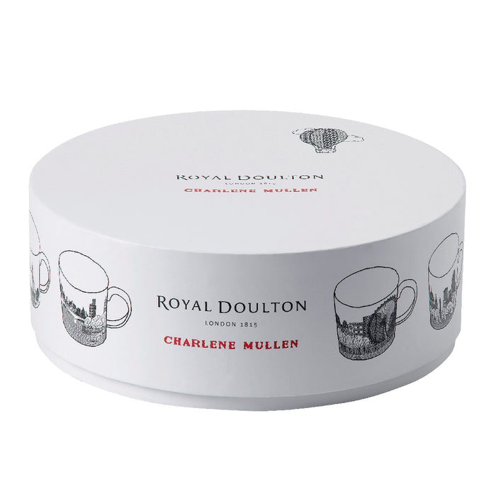 Royal Doulton Charlene Mullen Set of 4 Mugs 22cm - London - Kitchen Antics
