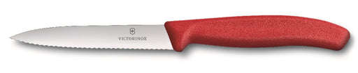 Victorinox Vegetable Knife 10cm Serrated - Red - Kitchen Antics