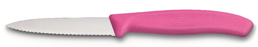 Victorinox Paring Knife 8cm Serrated - Pink - Kitchen Antics