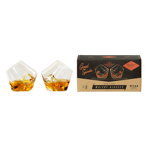 Gentlemen's Hardware Rocking Whisky Glasses Set of 2