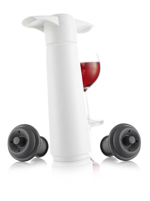 Vacu Vin Wine Saver (2 stopper) - White