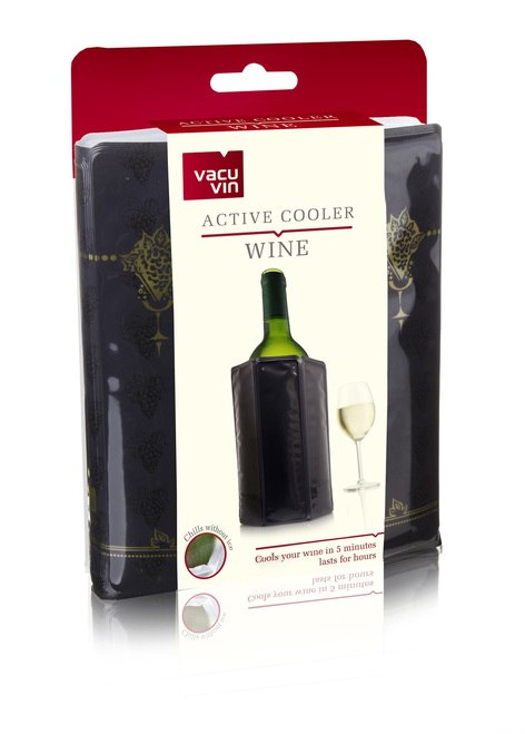 Vacu Vin Active Cooler Wine - Black - Kitchen Antics